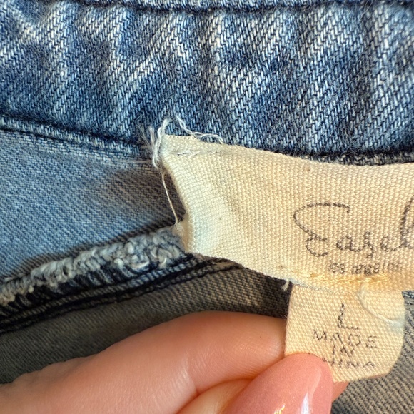 Denim Blue Mini Dress - Picture 2 of 3